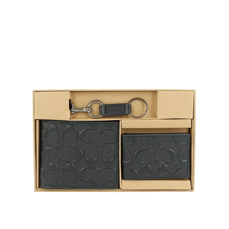 Coach 3 In 1 Wallet Set